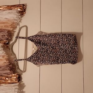 Boutique Dressy lepord Print Cami